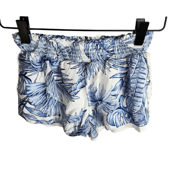 Vintage Havana Set Tropical Print Crochet Trim Shorts And Top Girls‎ Large 14 - Picture 5 of 10